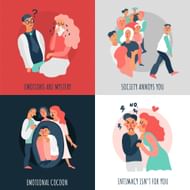 The traits of a sociopath lie on a continuum and can loook different in each person. (Image via Freepik/ Freepik)